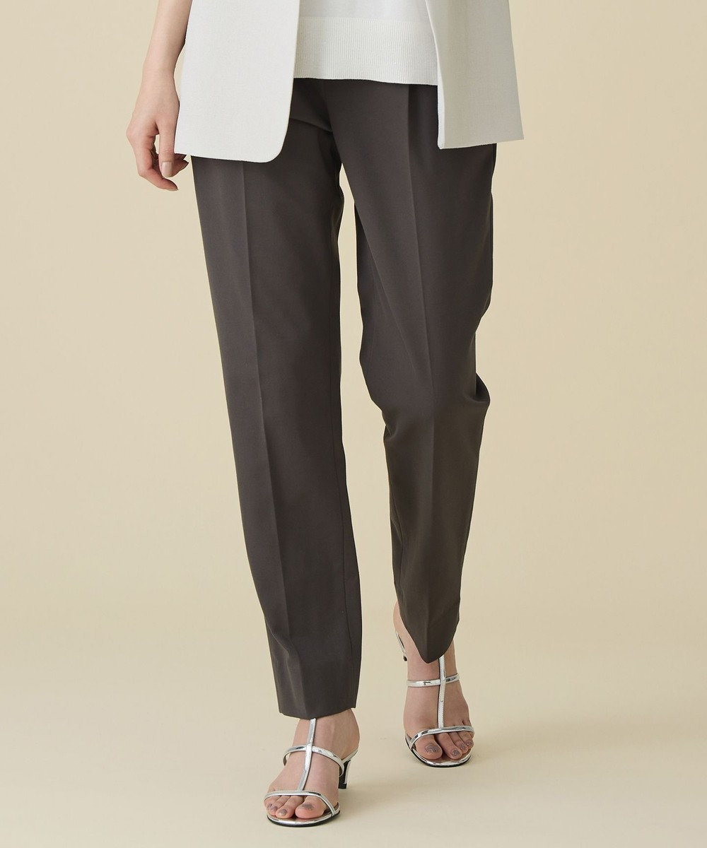 自由区 S ライトフィールジャージータックテーパード パンツ 