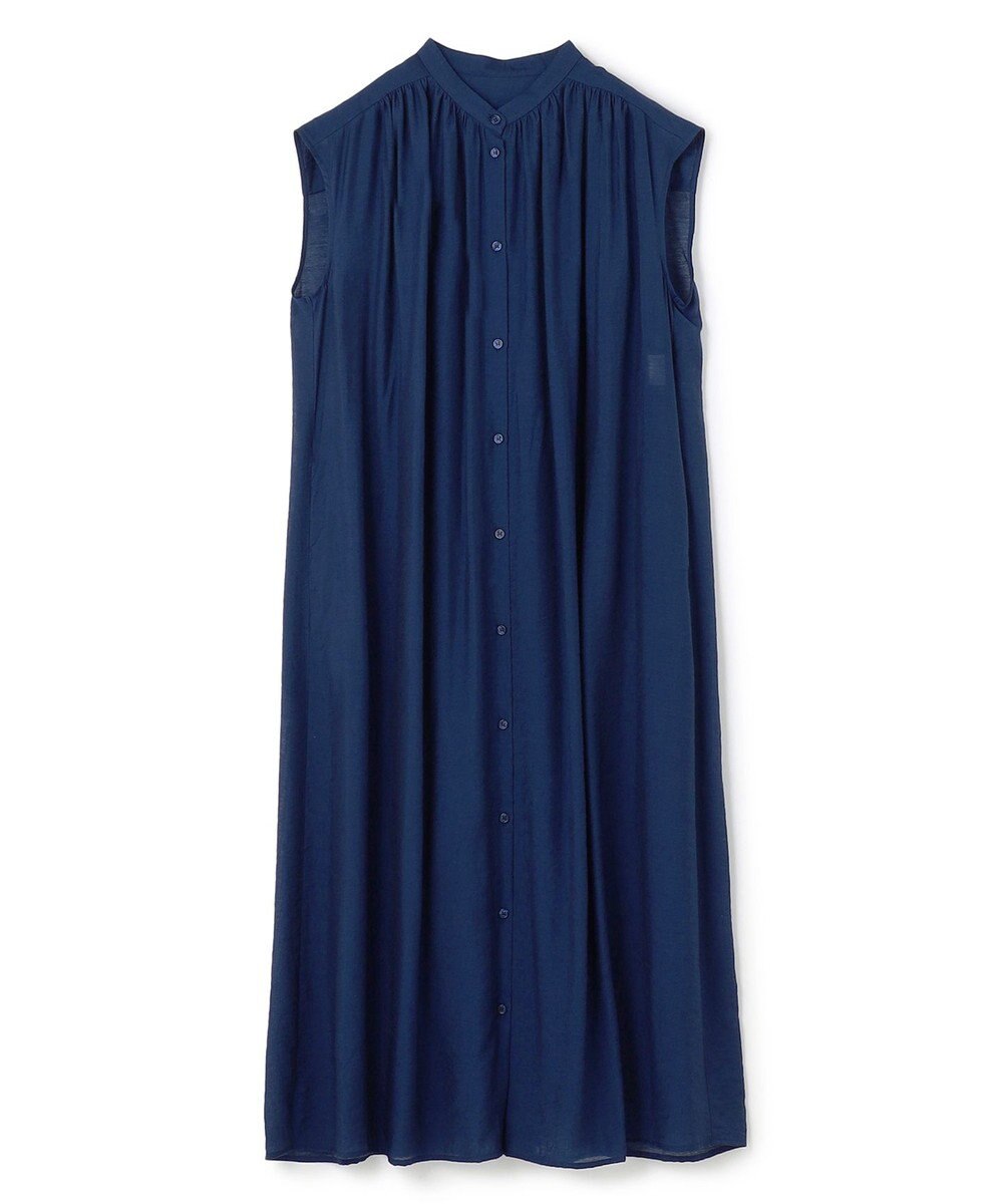 UNFILO ヴィンテージシアー ギャザーワンピース 