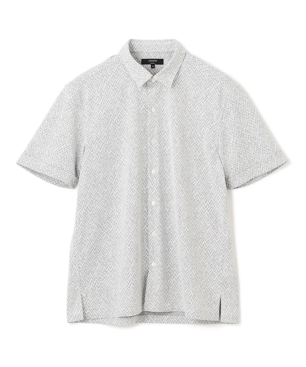 JOSEPH HOMME 新素材【洗える/通気性】ヨシタレース　レギュラーカラー半袖シャツ 