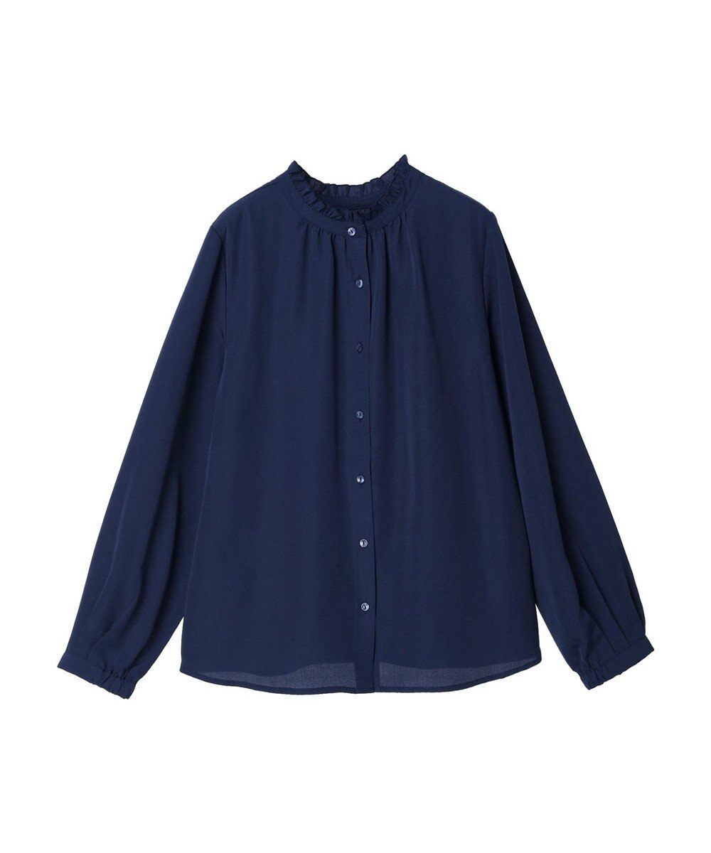 earth music&ecology ２ＷＡＹスタンドフリルブラウス 