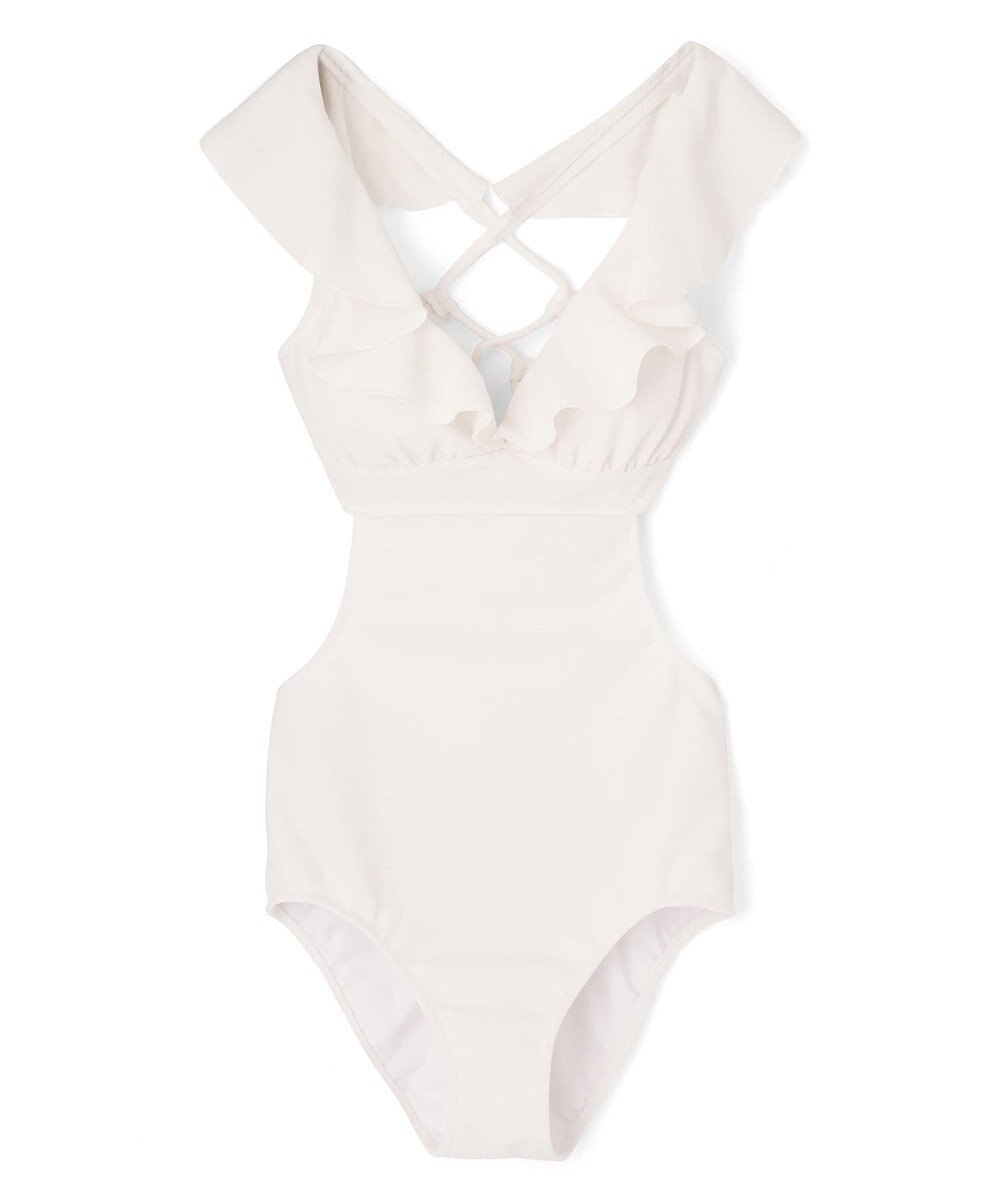 San-ai Resort（三愛水着楽園） フリルワンピース水着　9M　【San-ai Resort（サンアイリゾート）】 