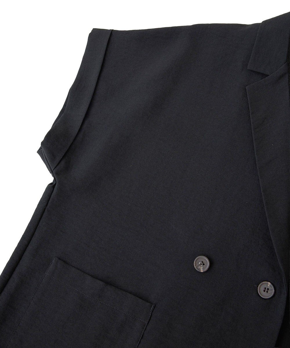 Green Parks 麻調フレンチスリーブジャケット 