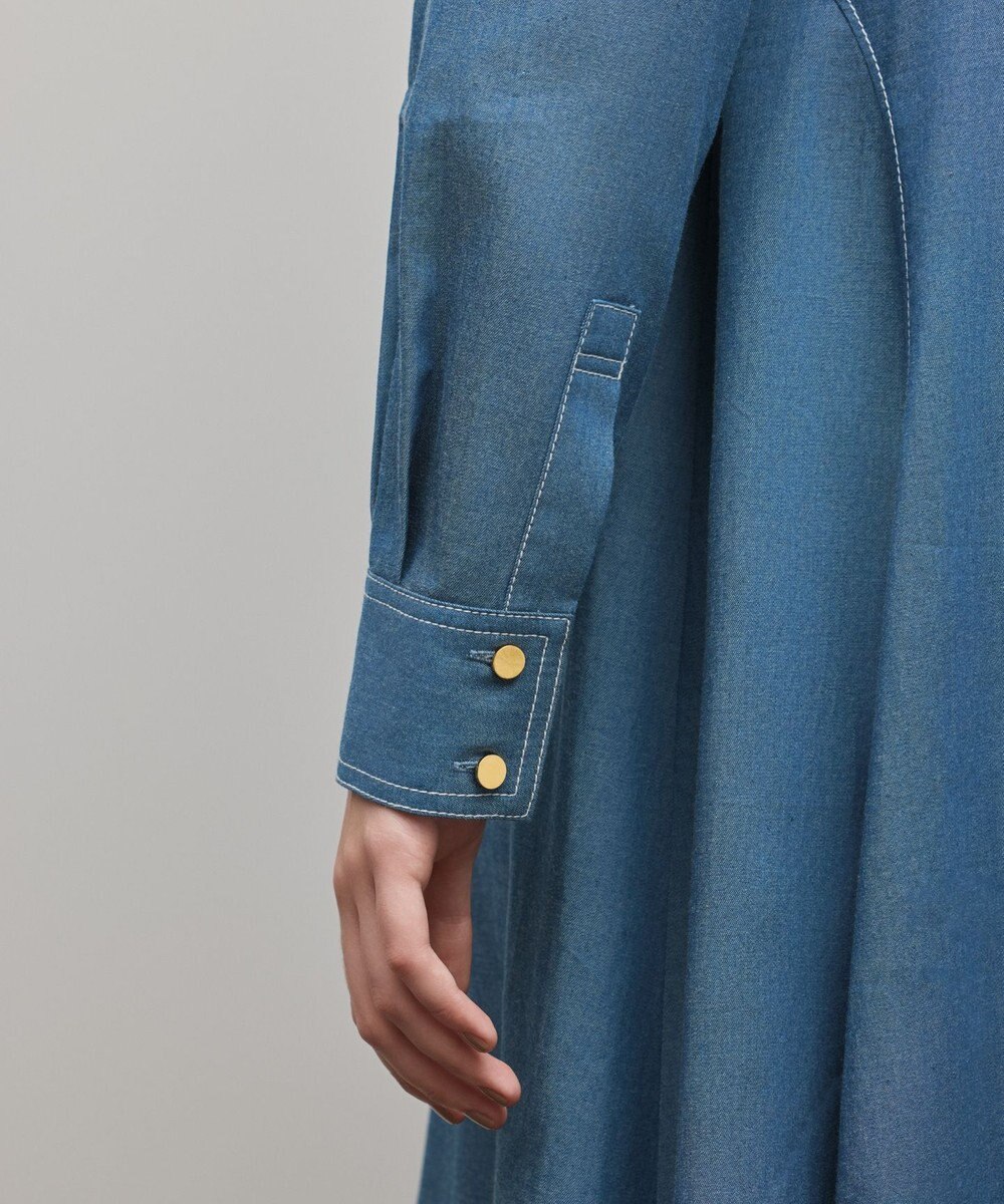 GRACE CONTINENTAL シャツフレアワンピース 