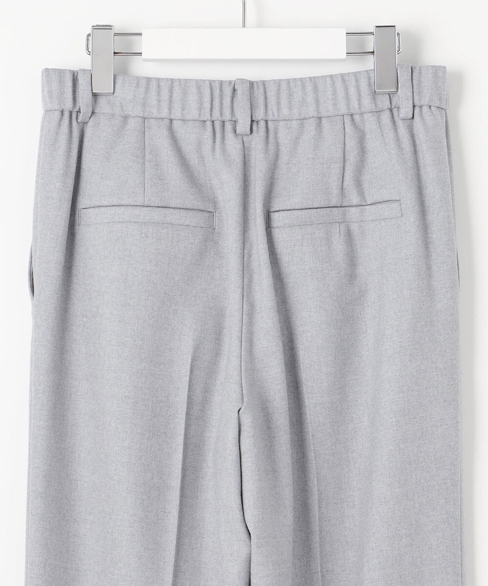 自由区 ウールサキソニーテーパード パンツ 