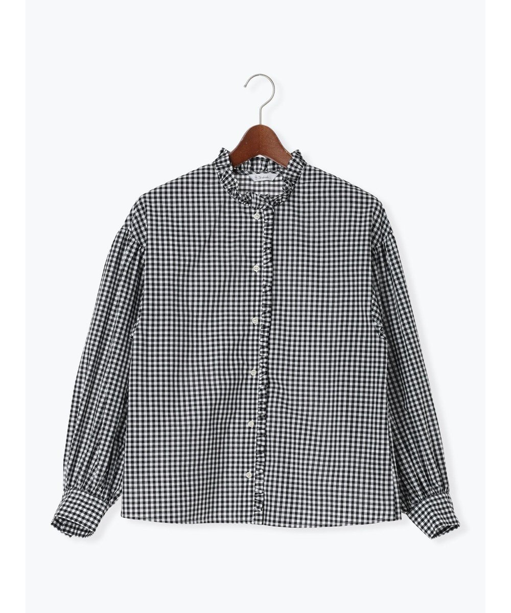 Te chichi パターンアソートスタンドフリルブラウス 