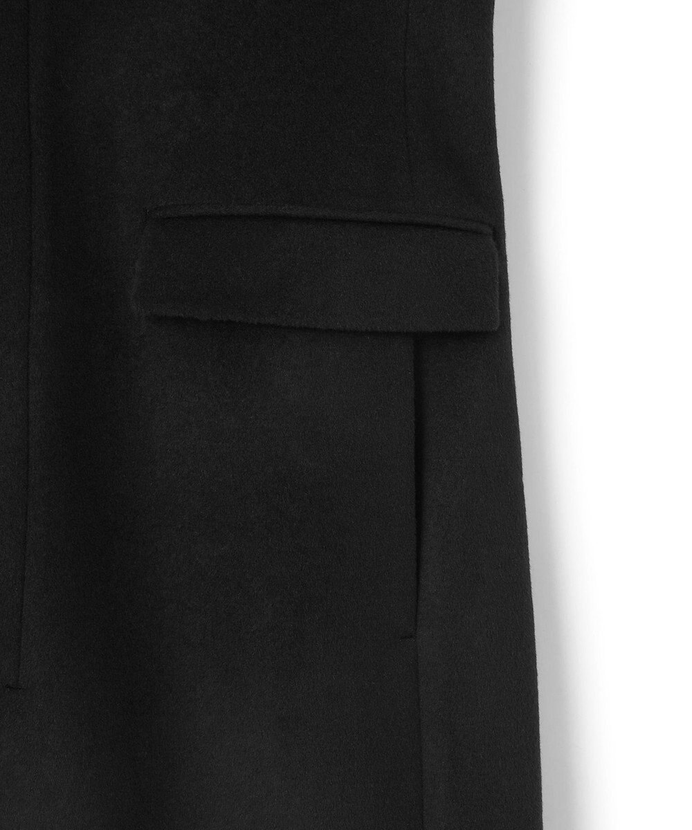 JOSEPH HOMME グロッシーウール 　チェスターコート　＜裏地：フォトコラージュプリント＞ 