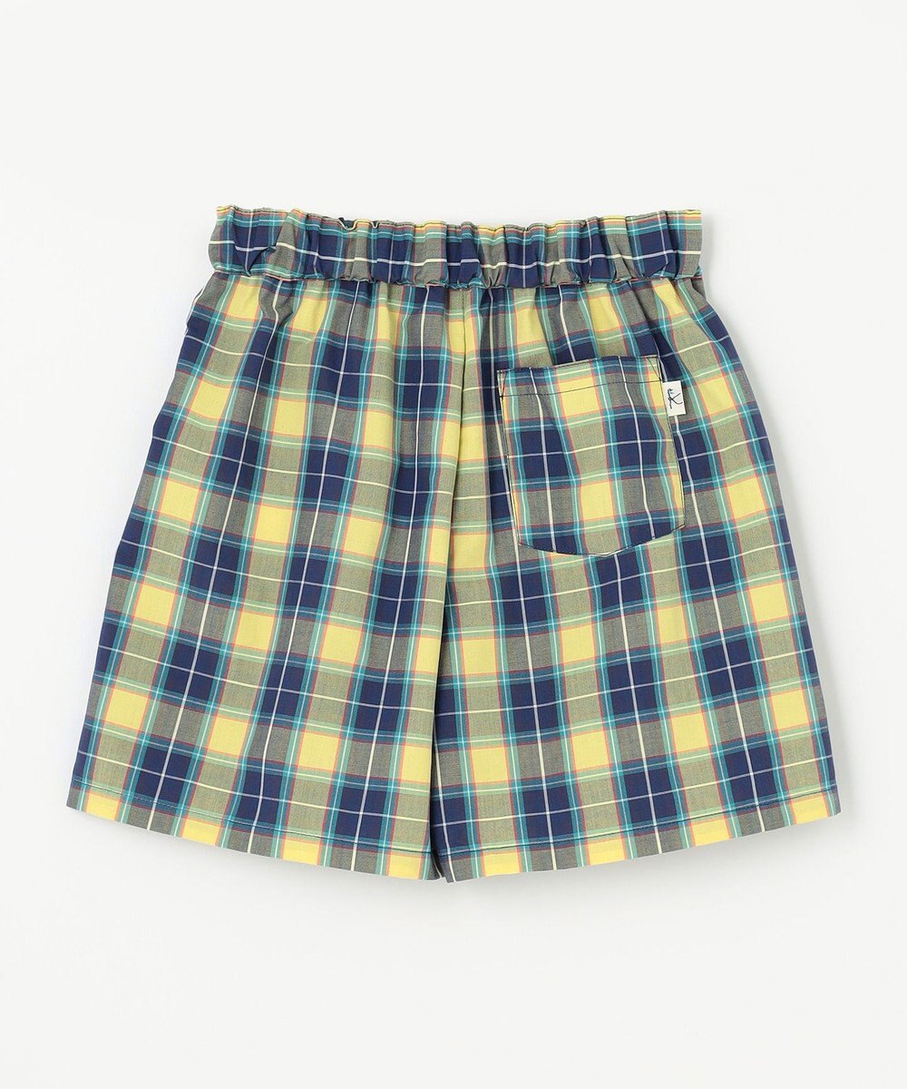 組曲 KIDS 【110-140㎝】チェック ショートパンツ 