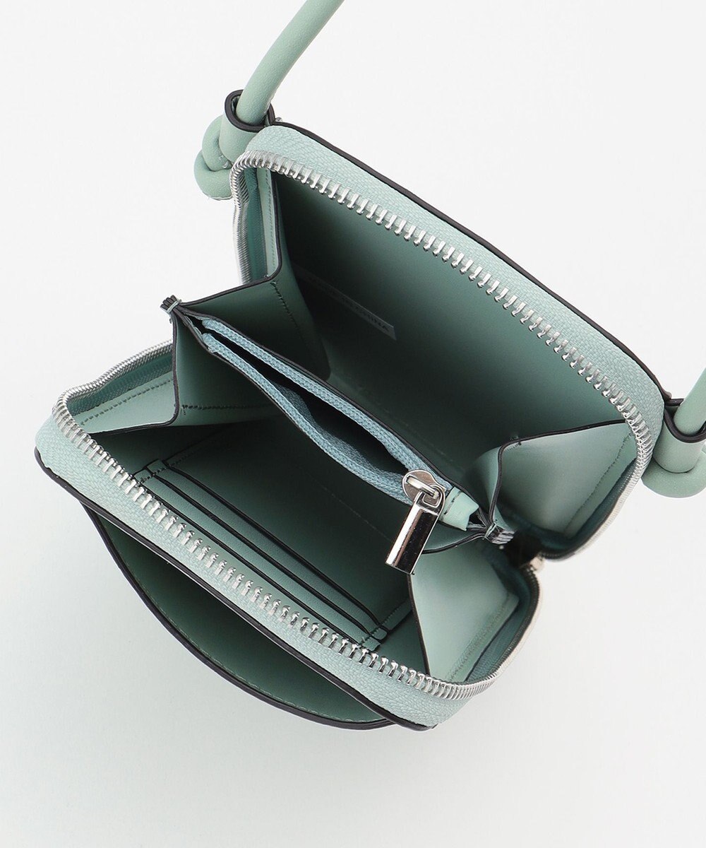 LA BAGAGERIE 【MONICA】サイドノットスクエアポシェット 