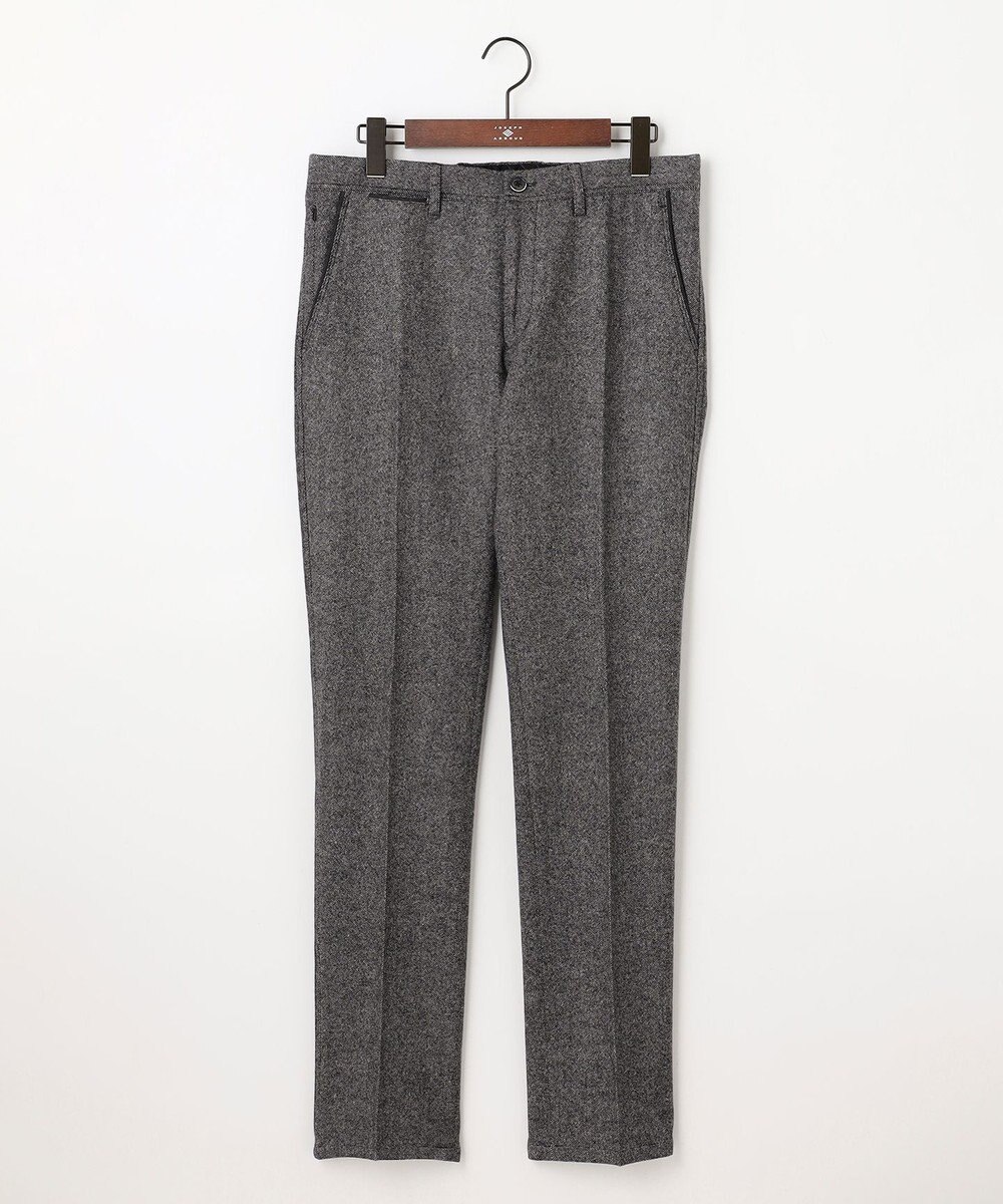 JOSEPH ABBOUD 【ストレッチ/JAPANファブリック】カシミヤブレンドリサイクルウール パンツ 