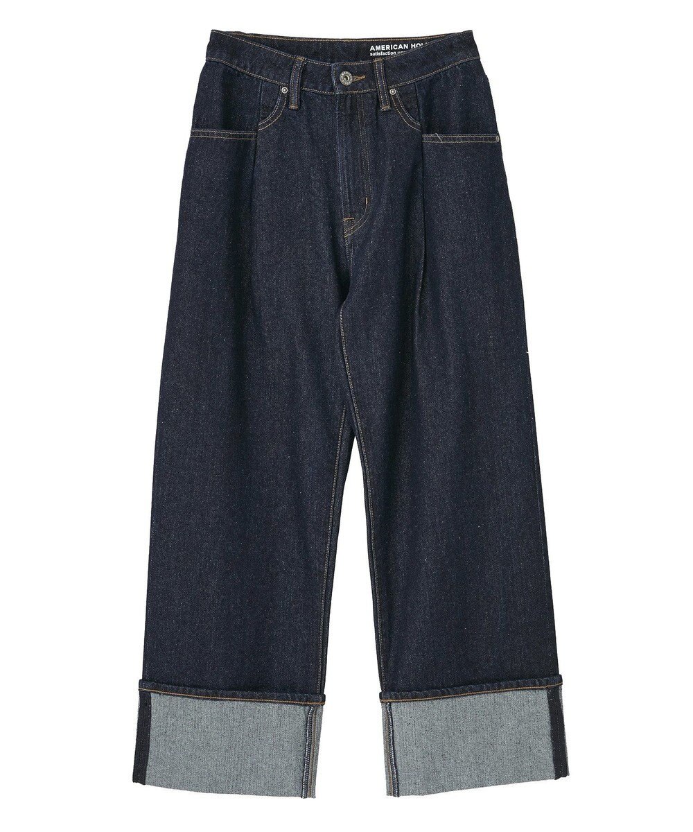 AMERICAN HOLIC ロールアップデニムパンツ 