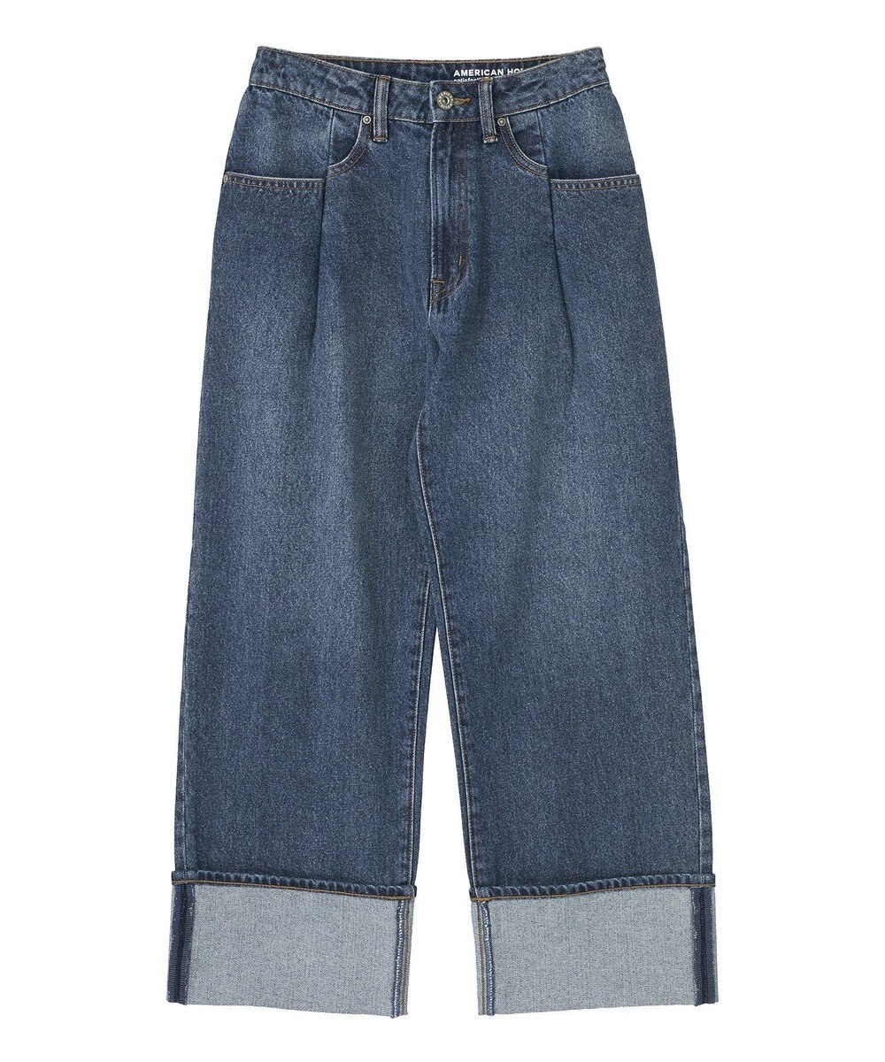 AMERICAN HOLIC ロールアップデニムパンツ 