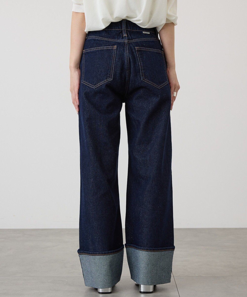 AMERICAN HOLIC ロールアップデニムパンツ 