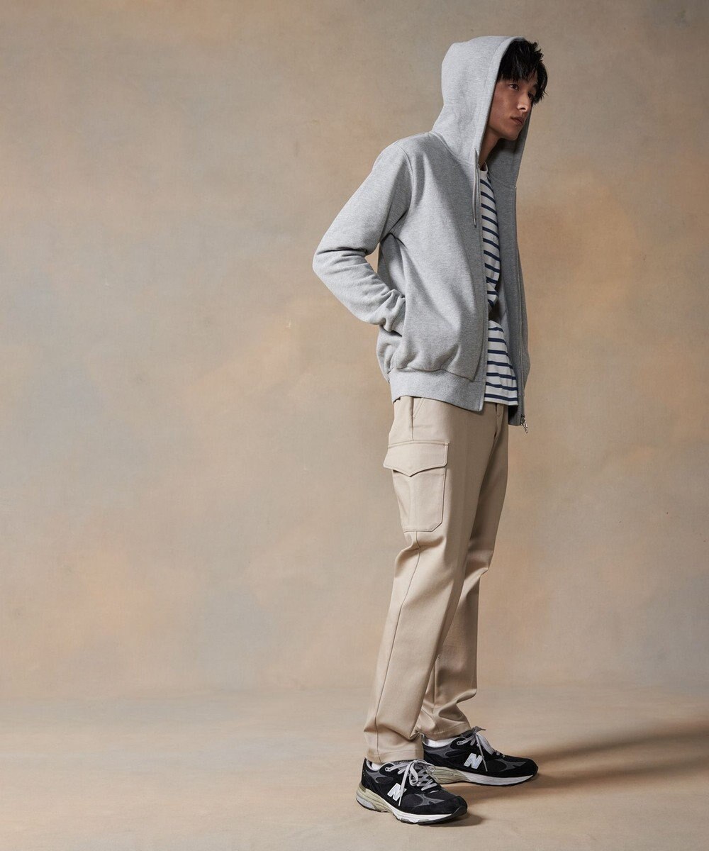 J.PRESS MEN 【J.PRESS USA】ボーダー刺繍ロングＴシャツ 