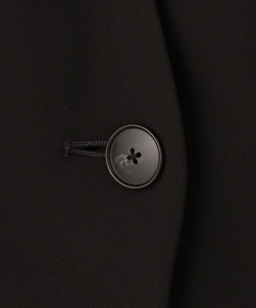 自由区 【XSサイズ～/洗える】ダブルフェイススーティング ノーカラージャケット 