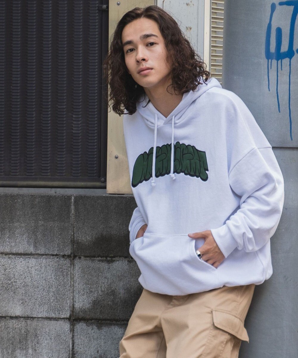 WEGO ヘビーウエイトグラフィティプルパーカー 