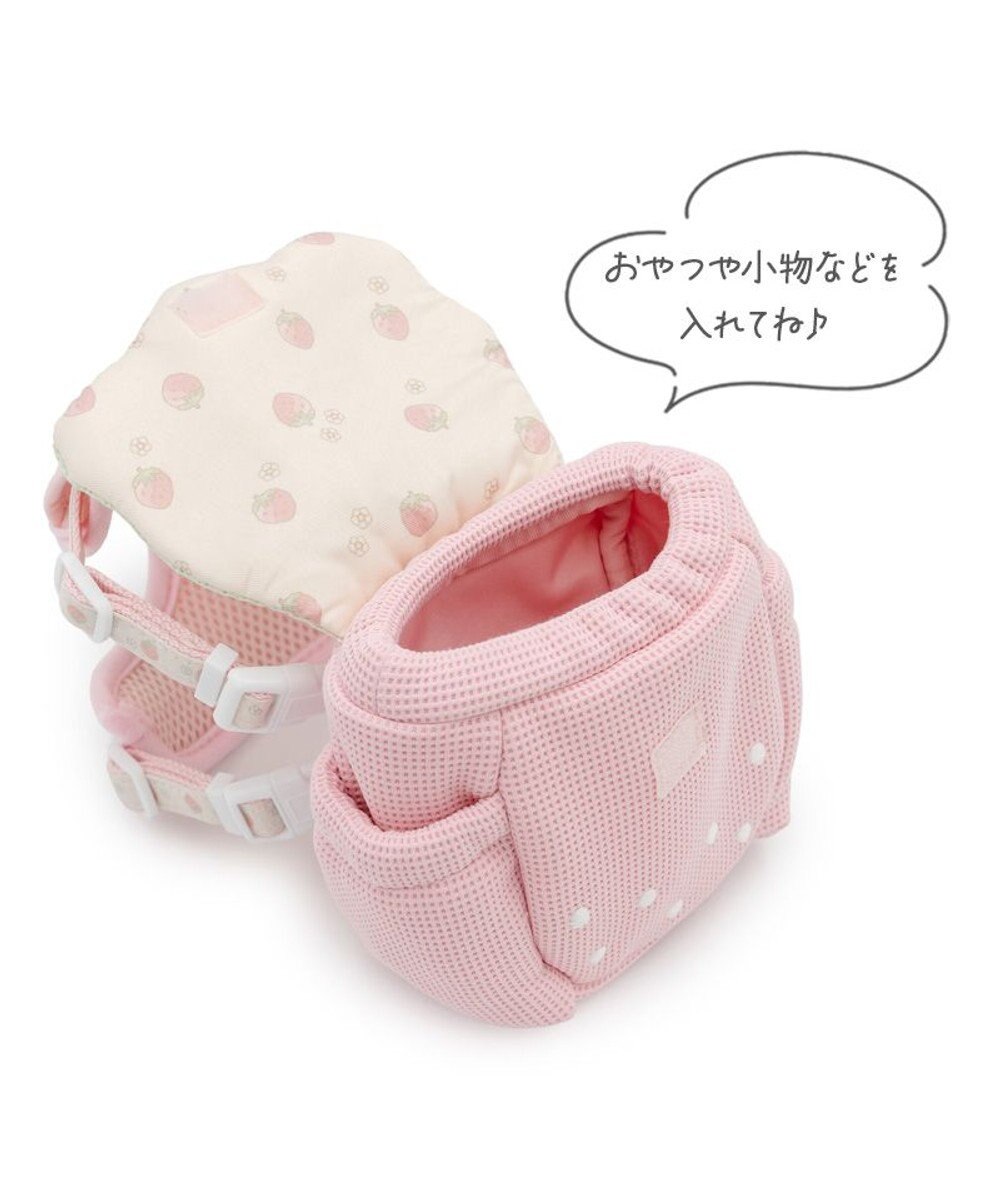 PET PARADISE ペットパラダイス リュックハーネス 《花苺》 ３Ｓ 