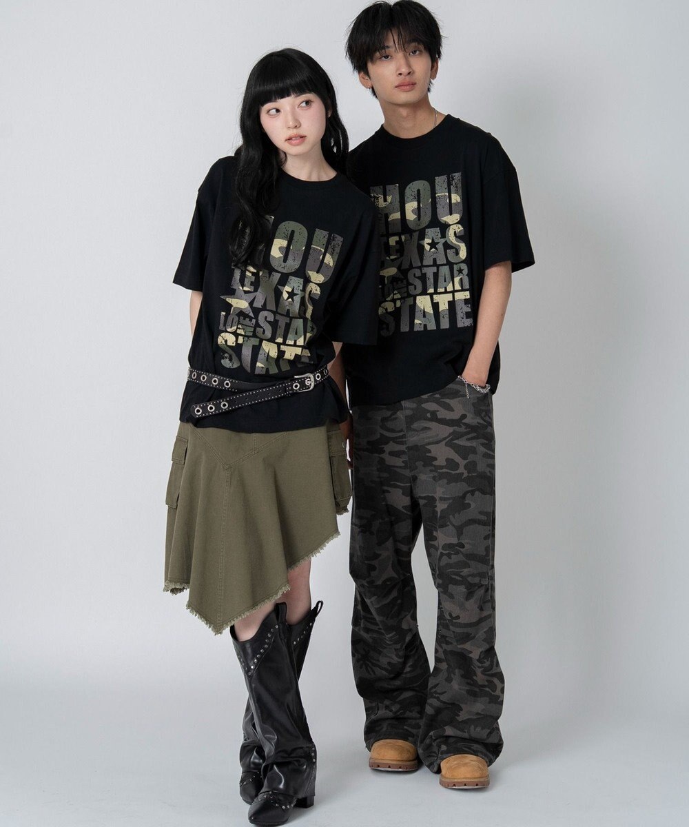 WEGO 【ユニセックス着用ITEM/XSSMLXLサイズ展開】アソートグラフィックBIG　T（SS）-2 
