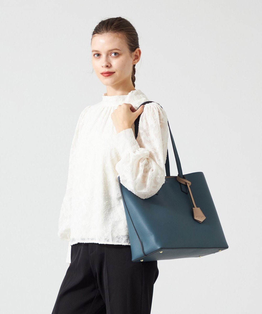 LA BAGAGERIE 【MONICA】バイカラーA4トート 