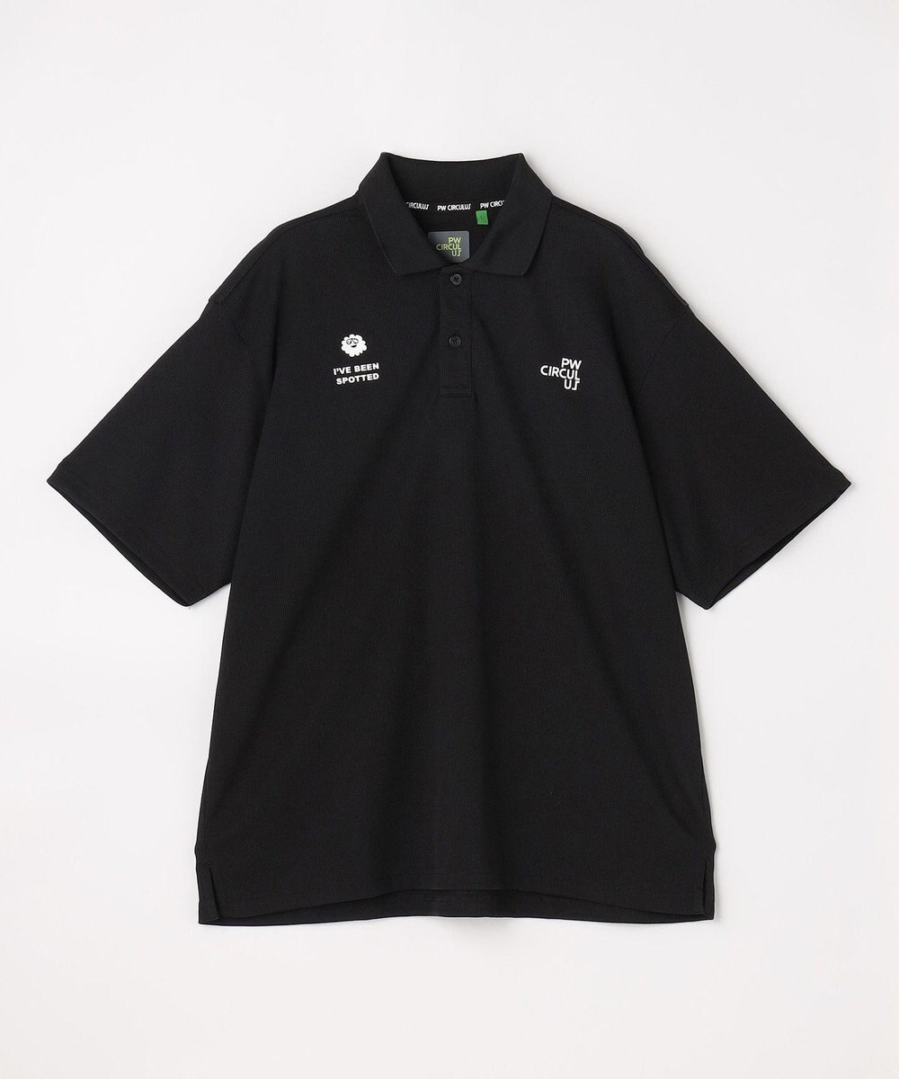 PW CIRCULUS 【MEN】ミニワッフル鹿の子ポロ ゴルフ 
