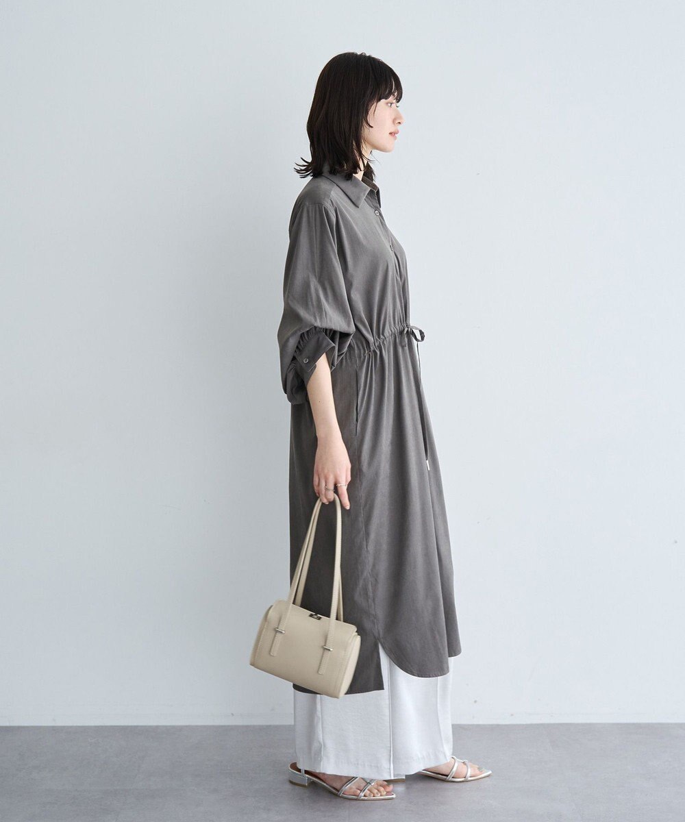 YECCA VECCA フェイクレザーミニボストンバッグ 