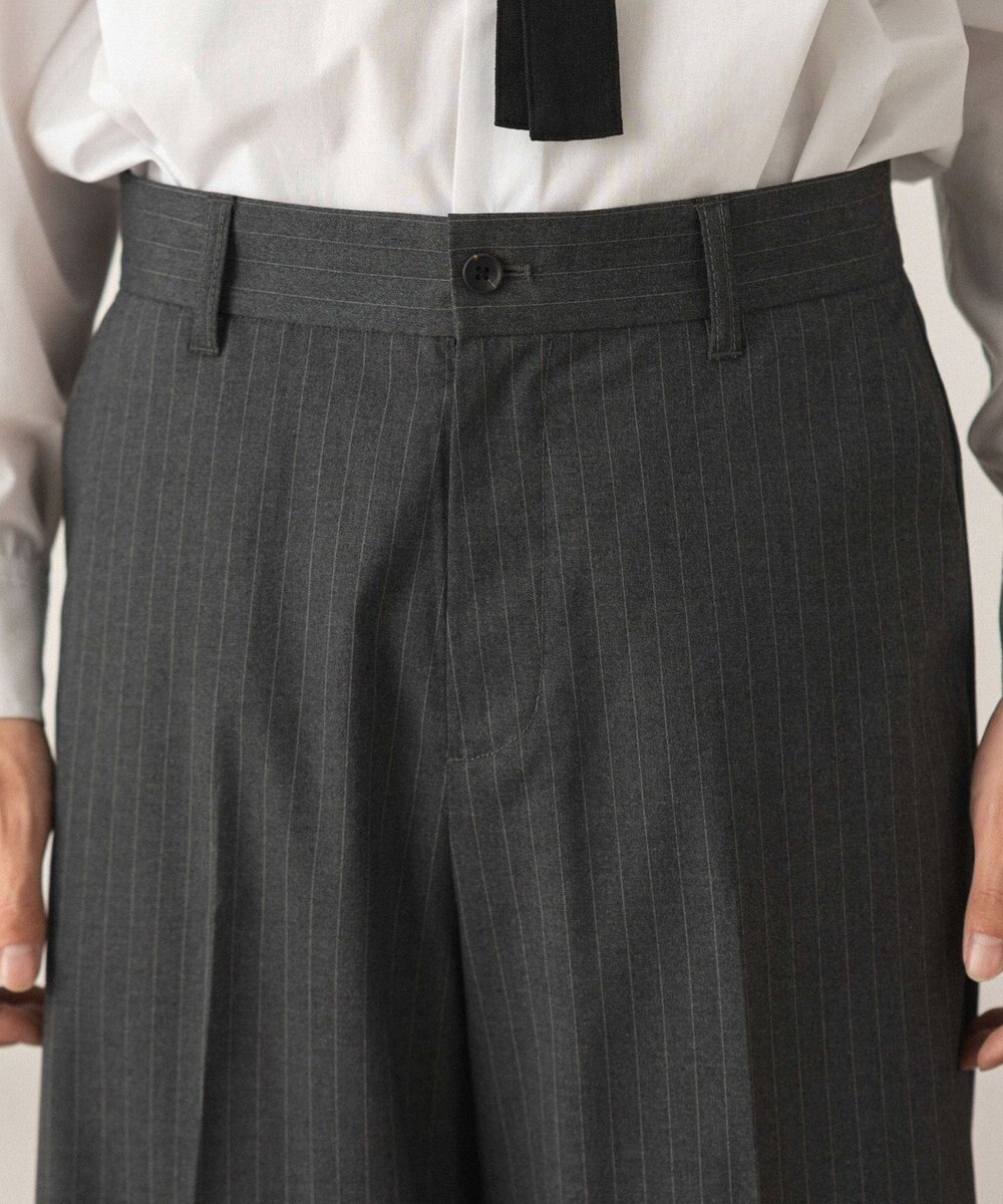 WEGO 【セットアップ対応】ワイドストレートスラックス 