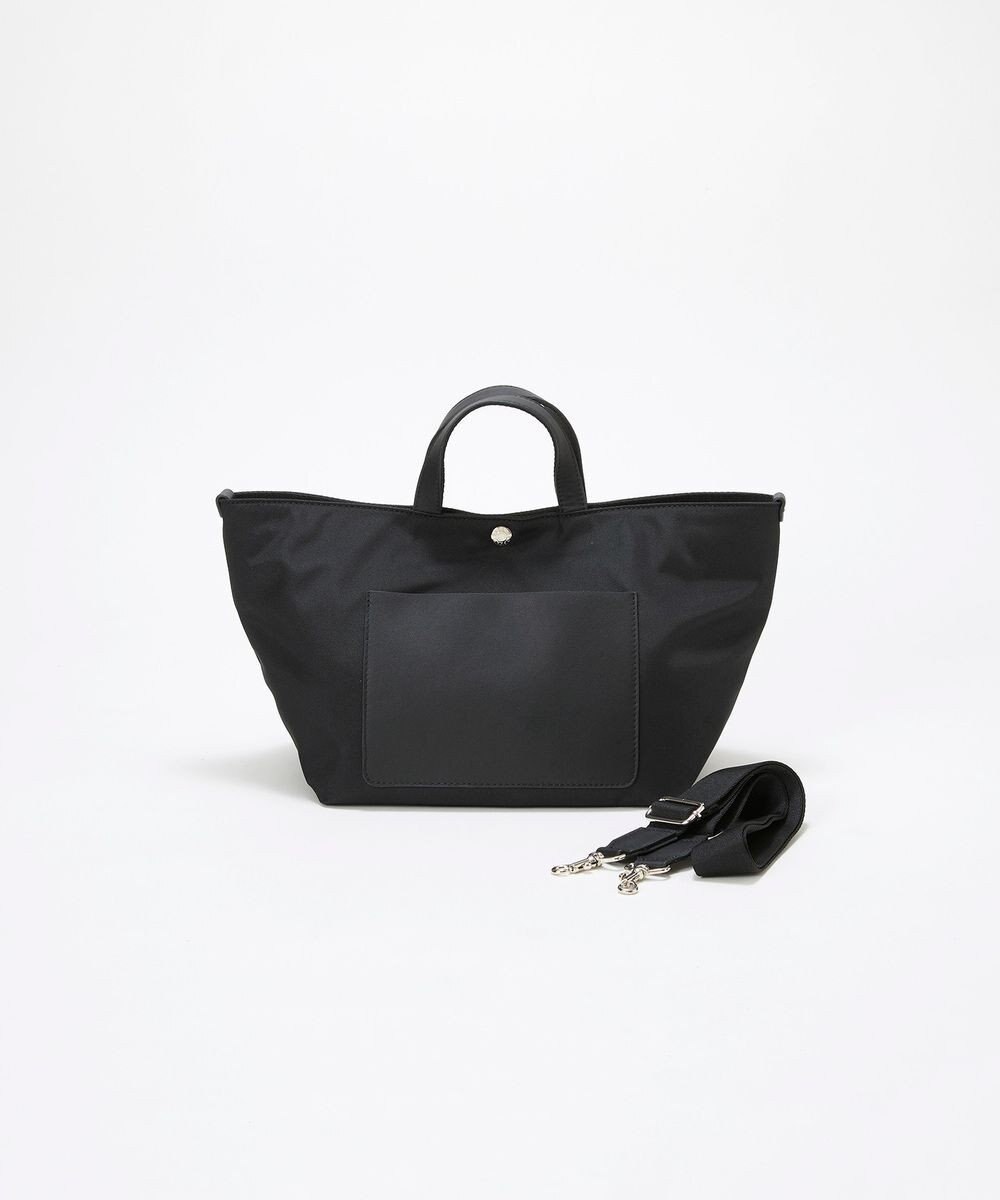 TOPKAPI 【Breath TOPKAPI sis】【WEB限定】ナイロン レザーポケット ミニ トートバッグ ショルダー付き 軽量 / CALM カーム 