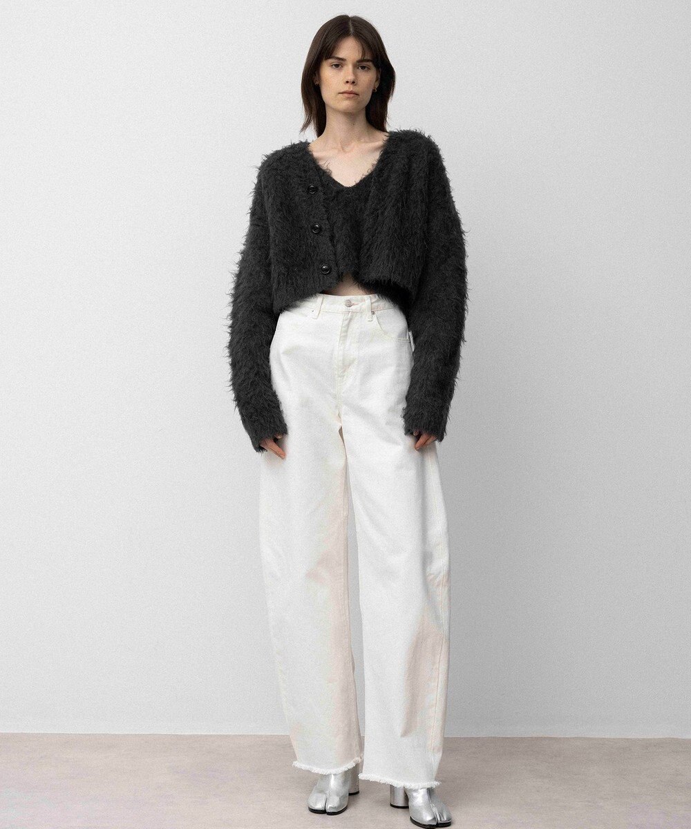 NAVE 【Nave】モヘアシャギーニットトップス 