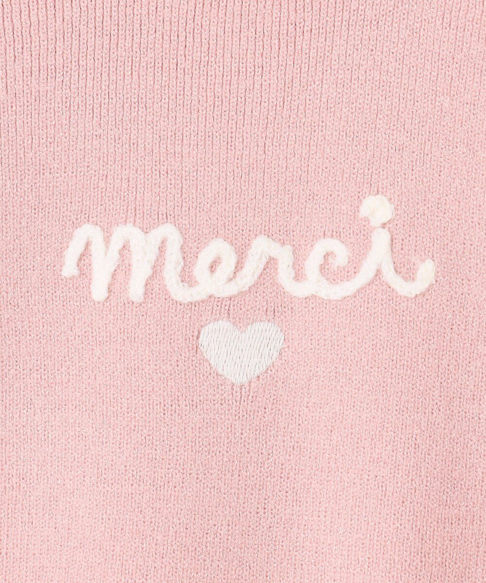 ANY KIDS 肩フリル しあわせタッチニット 