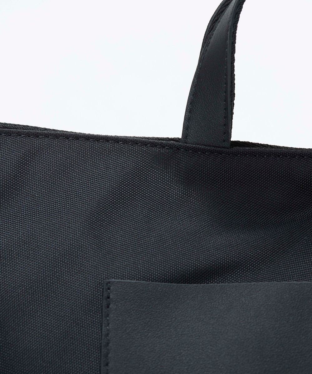 TOPKAPI 【Breath TOPKAPI sis】【WEB限定】ナイロン レザーポケット ミニ トートバッグ ショルダー付き 軽量 / CALM カーム 