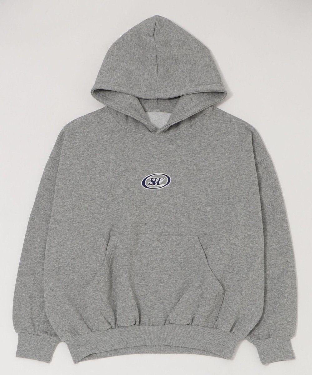 WEGO 【ユニセックス着用ITEM/裏起毛】バルーンクロップドグラフィックプルパーカー 