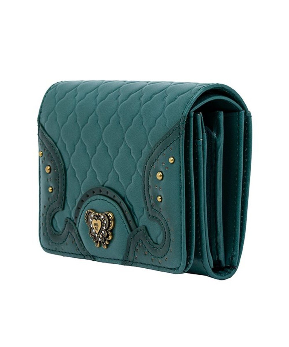 ANNA SUI エレノア 内Lファスナー二つ折り財布 