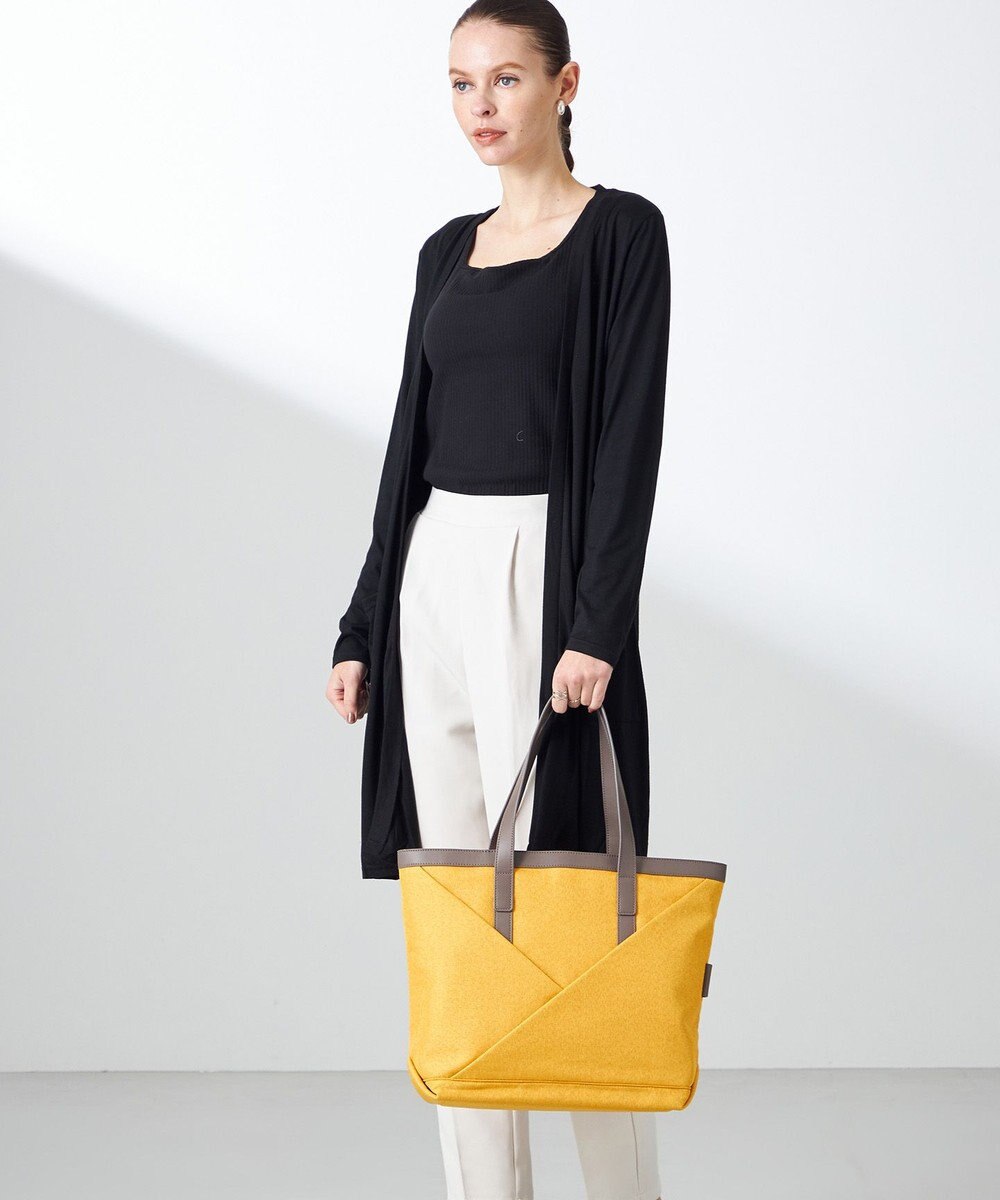 Y'SACCS リネンライク　イニシャルトート　Mサイズ 