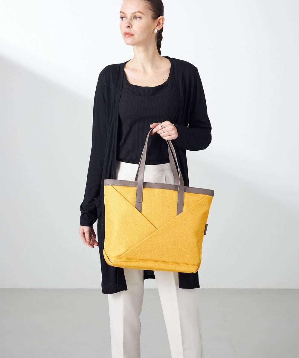 Y'SACCS リネンライク　イニシャルトート　Mサイズ 