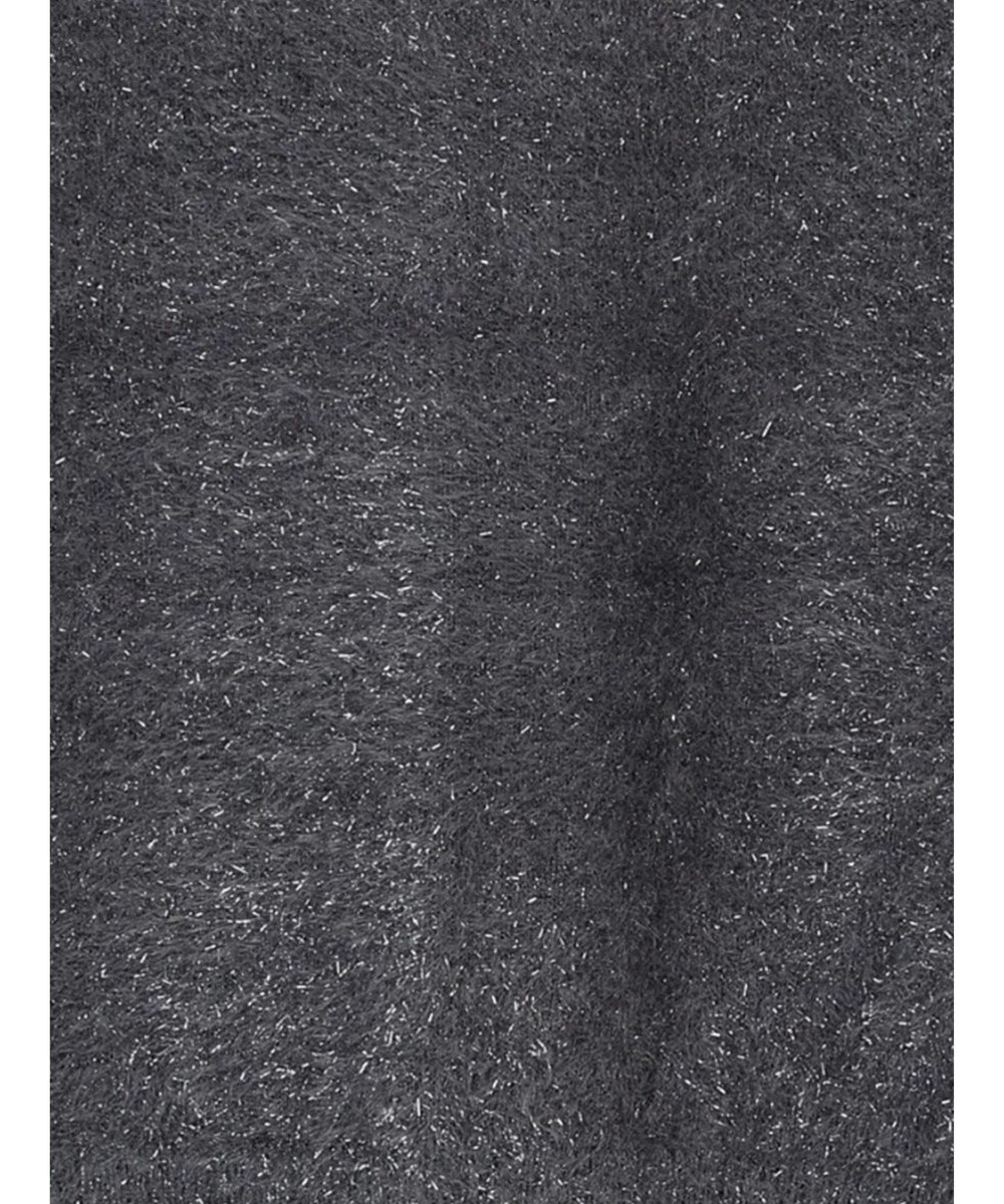 Te chichi ラメシャギークルーネックカーディガン 