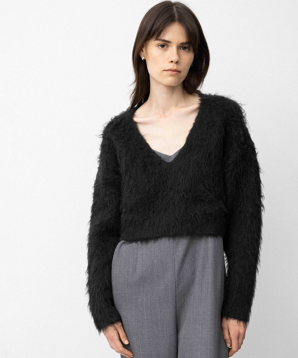 NAVE 【Nave】モヘアシャギーニットトップス 