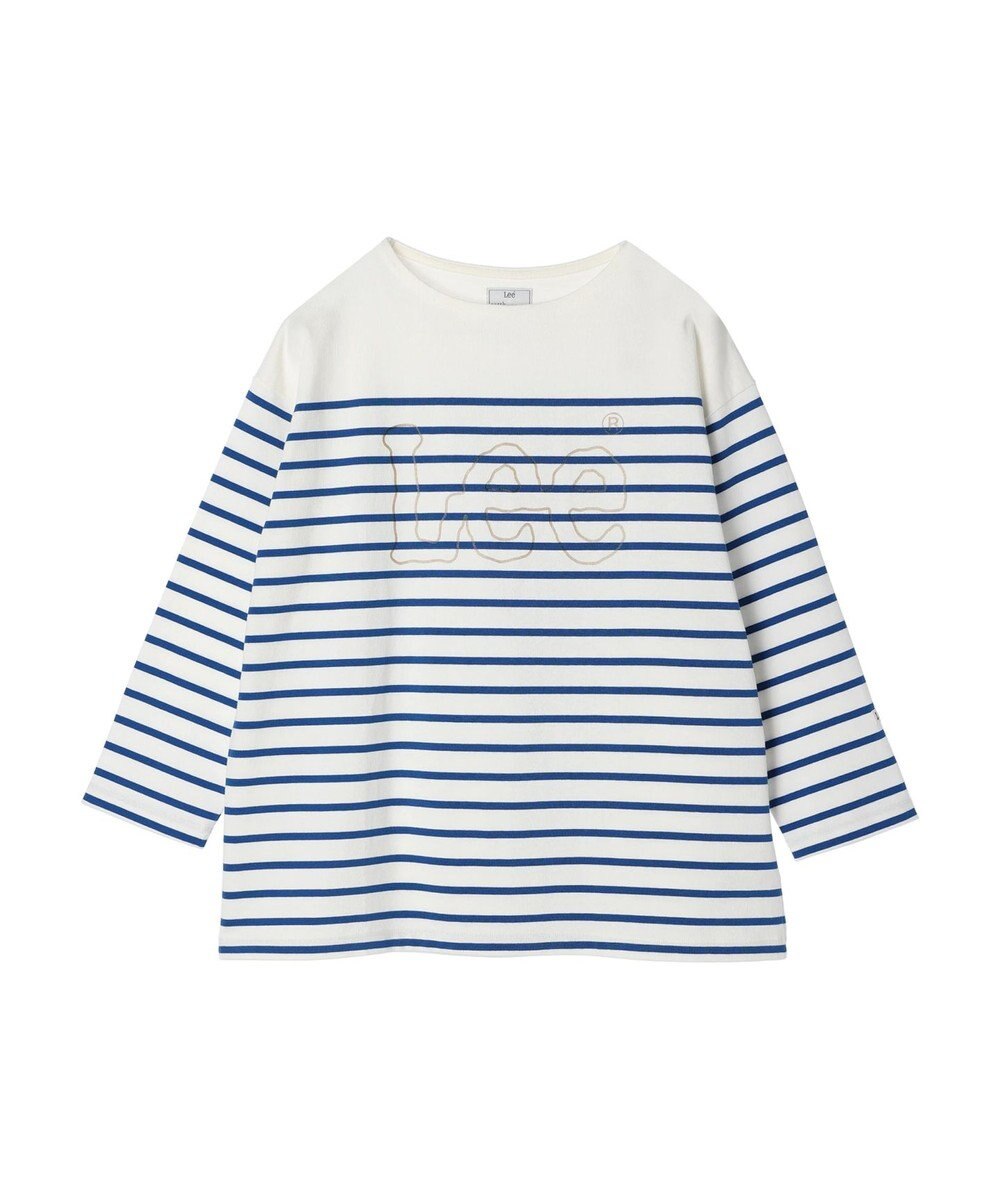 earth music&ecology Ｌｅｅ×ｅ．ｍ．ａ．ｅ　ＢＯＲＤＥＲ　Ｌ／Ｓ　ＴＥＥ 