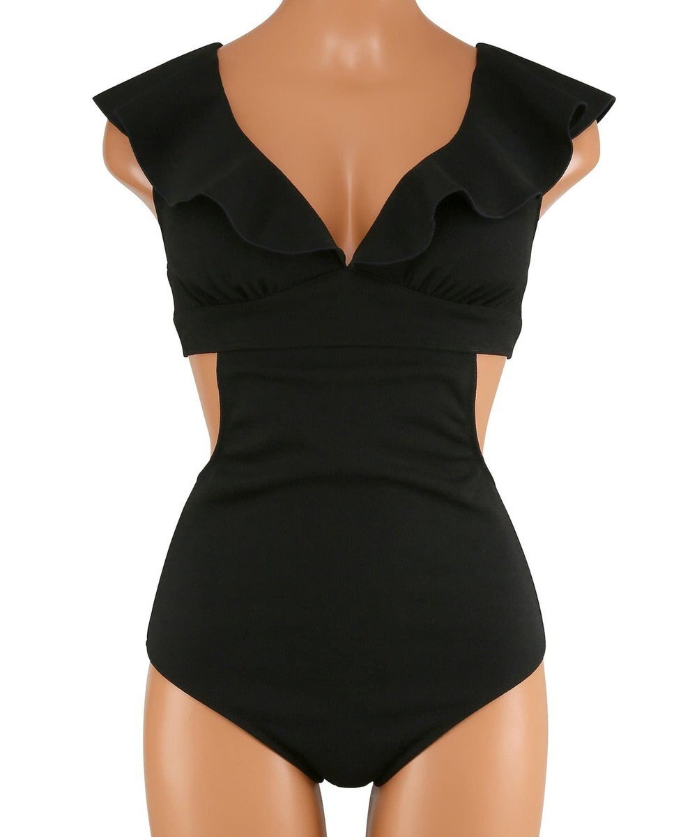 San-ai Resort（三愛水着楽園） フリルワンピース水着　9M　【San-ai Resort（サンアイリゾート）】 