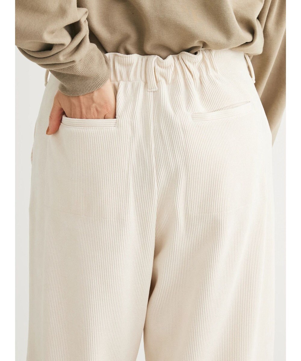 Green Parks コーデュロイワイドパンツ 