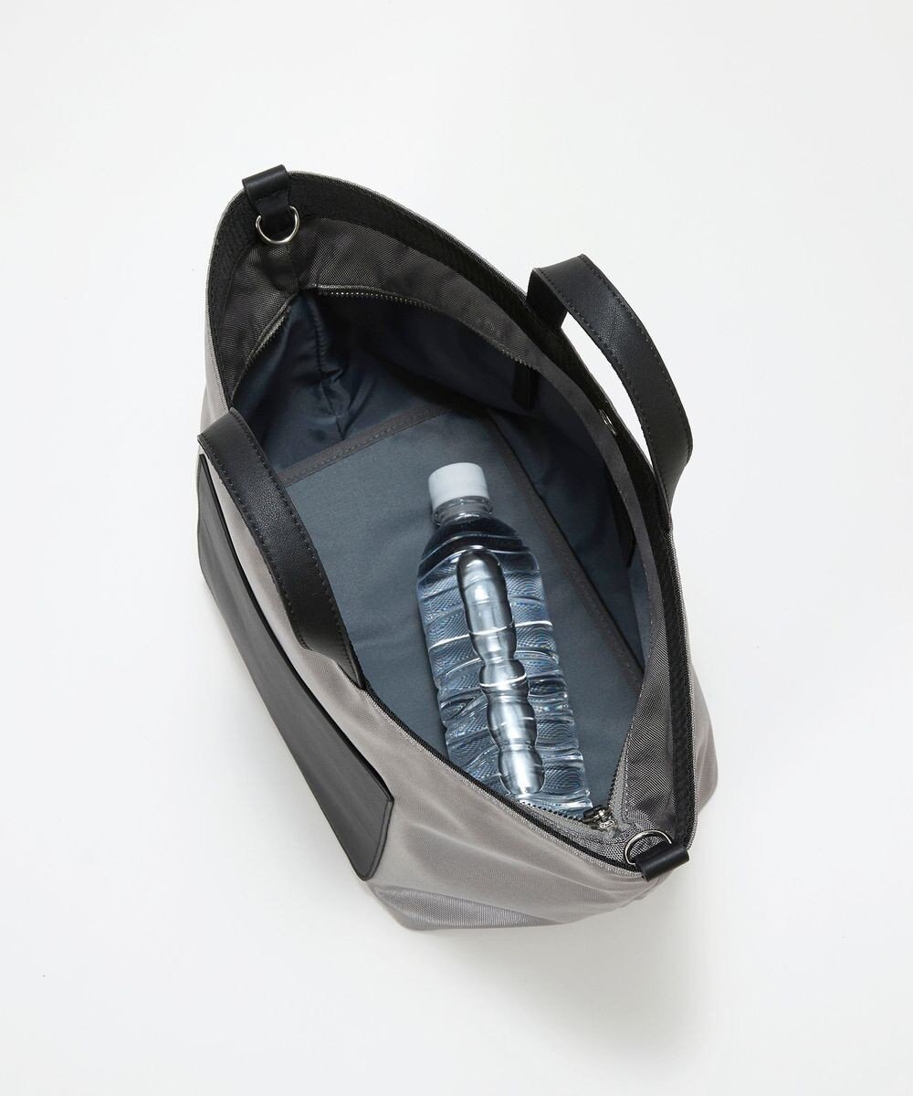 TOPKAPI 【Breath TOPKAPI sis】【WEB限定】ナイロン レザーポケット ミニ トートバッグ ショルダー付き 軽量 / CALM カーム 