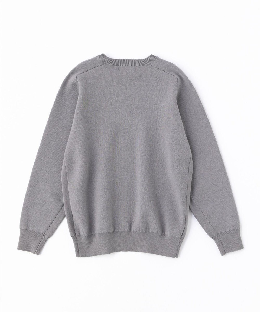 UNFILO MENS 【新色追加】スウェットライク クルーニット [24年秋冬商品] 