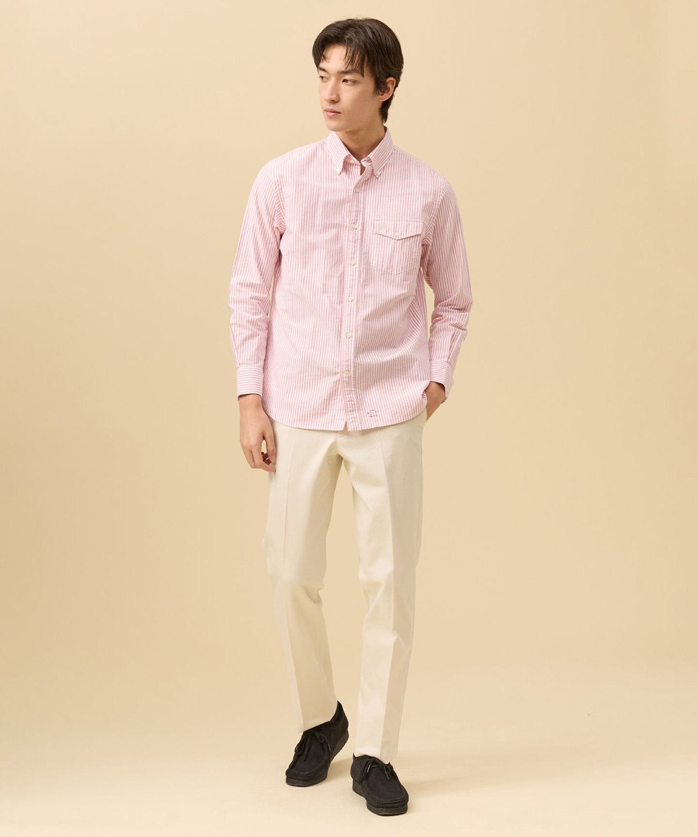 J.PRESS MEN 【KING SIZE】【IVY SHIRTS / 8色展開】オックスフォードオーバル シャツ /B.D. 