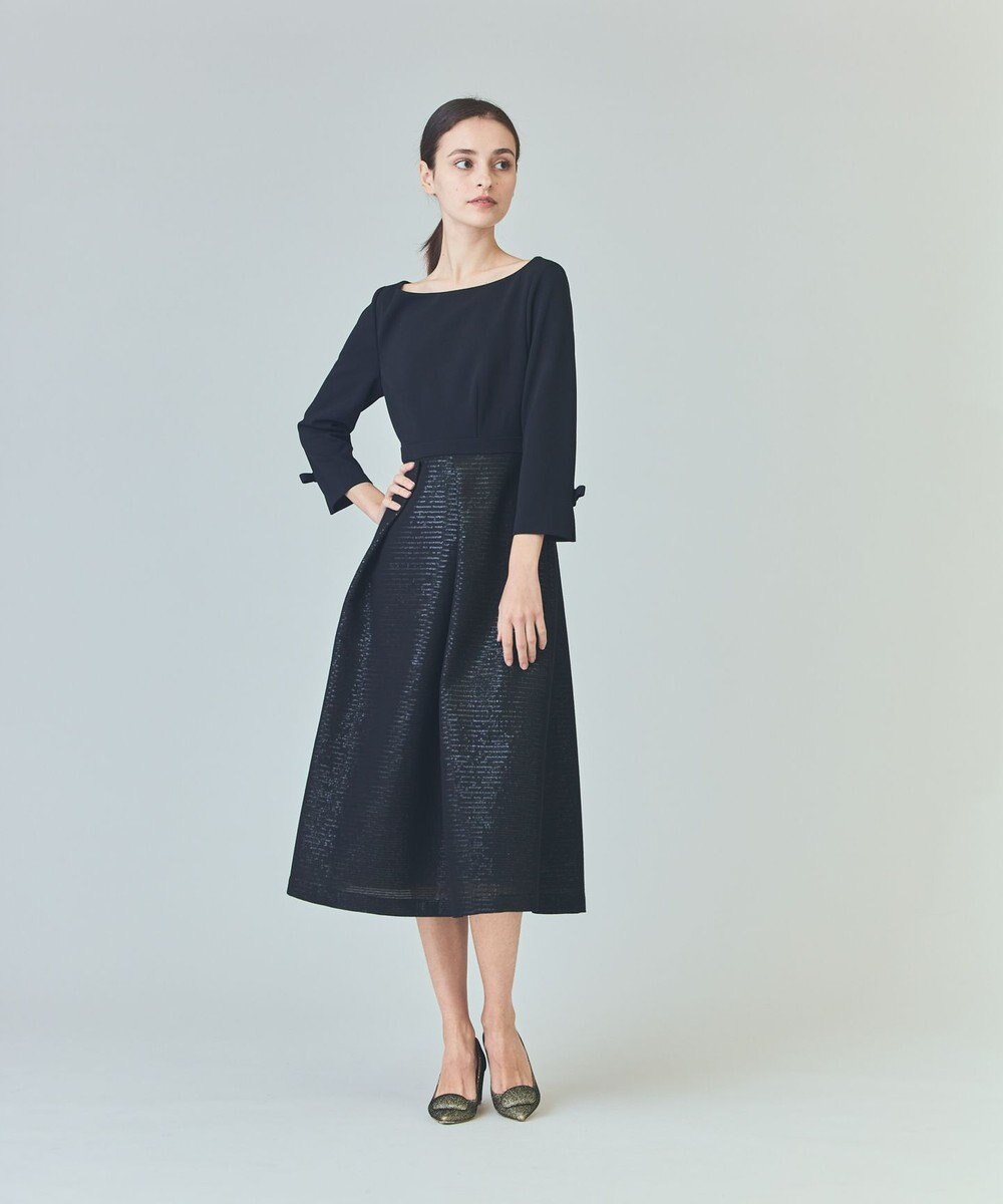 GRACE CONTINENTAL スパングルワンピース 