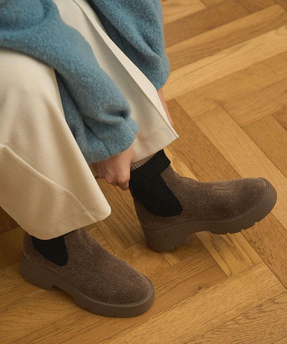 steppi 【VERY掲載 / 撥水 / 洗える】厚底 ウォームブーツ 