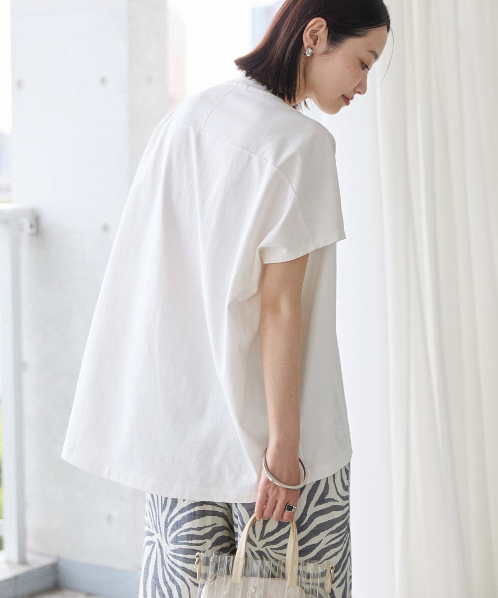 AMERICAN HOLIC フレンチスリーブ後切替プルオーバー 