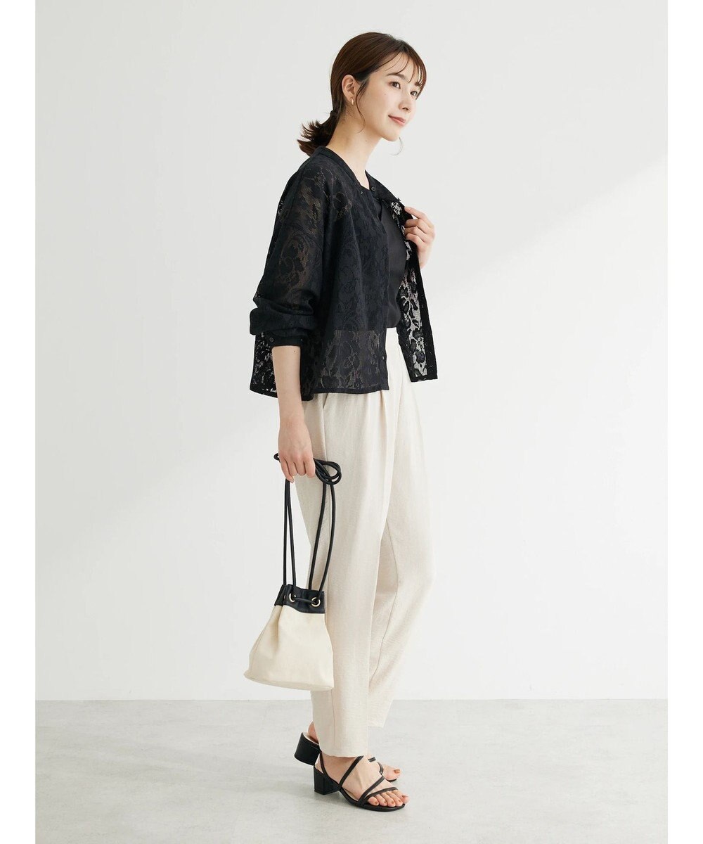 Green Parks ・ＥＬＥＮＣＡＲＥ　ＤＵＥ　バンドカラーレースシャツ 