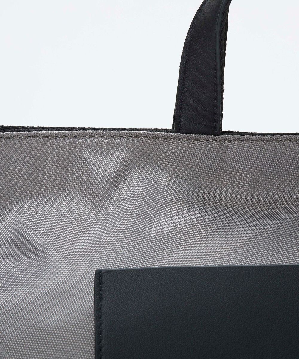 TOPKAPI 【Breath TOPKAPI sis】【WEB限定】ナイロン レザーポケット ミニ トートバッグ ショルダー付き 軽量 / CALM カーム 