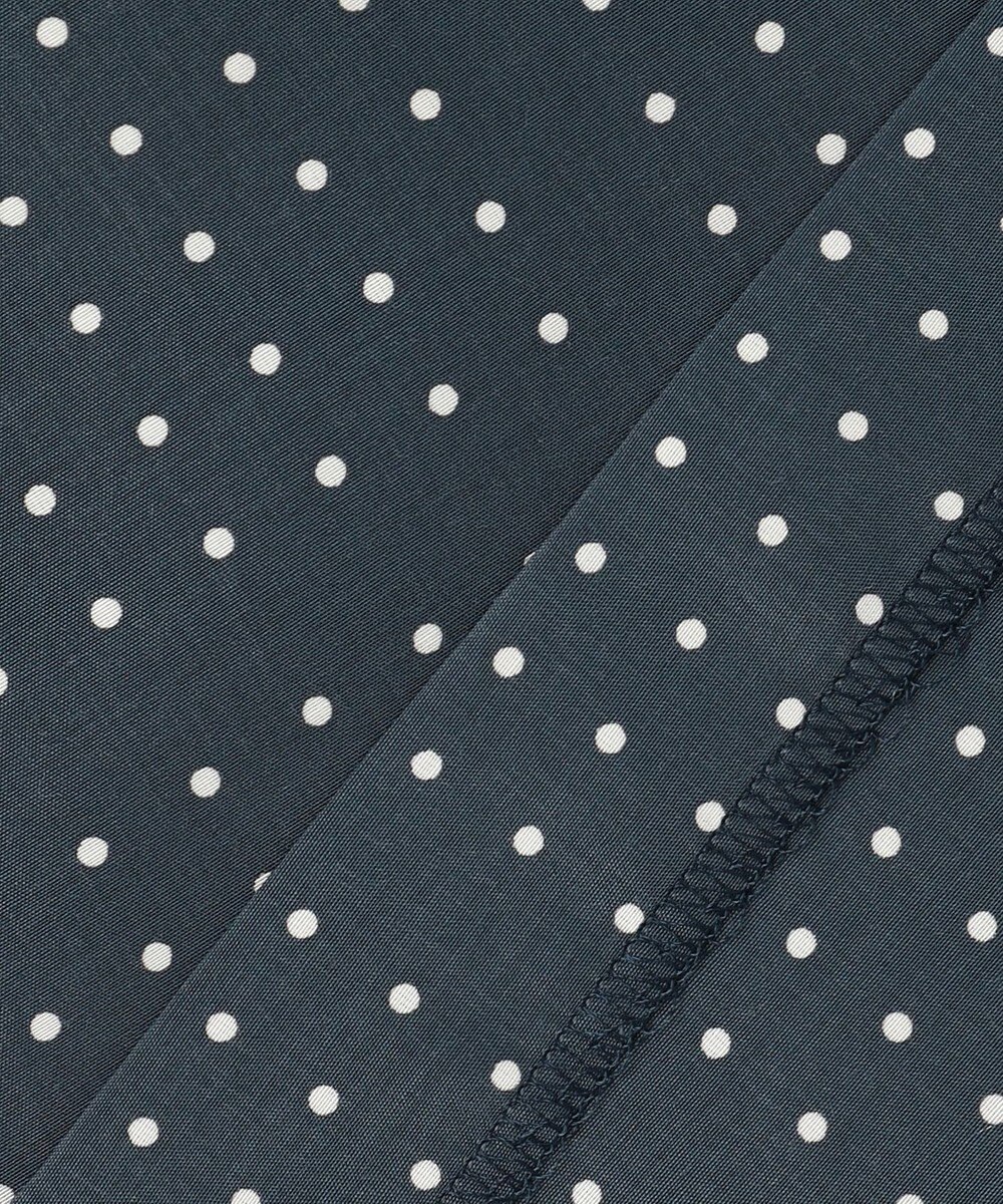 J.PRESS LADIES L 【洗える】ブロックドットプリント フレアー スカート 