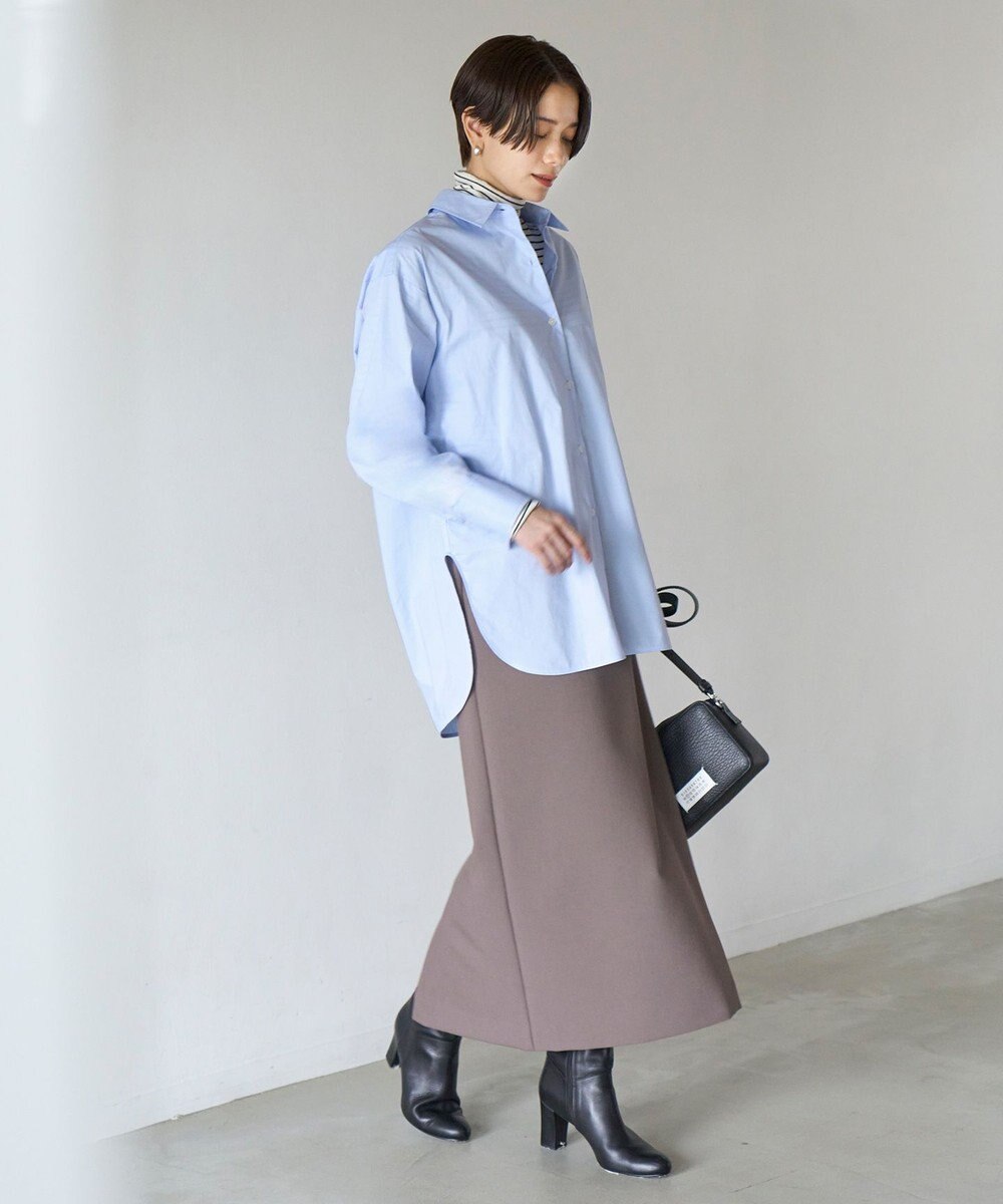 UNFILO 【抗菌防臭】イージーケア オーバー シャツ 