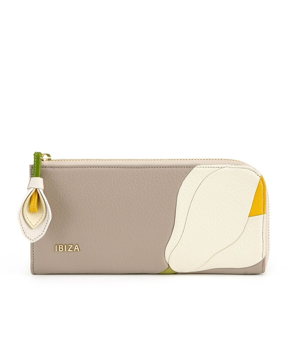 IBIZA プレーサ　L字ファスナー長財布 