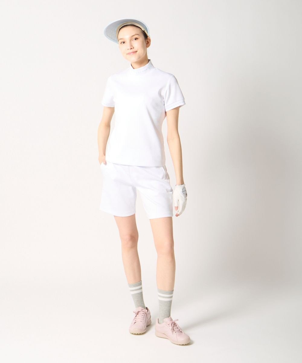 FILA GOLF／marie claire 【Marie claire sports】ライトダンボールニットショートパンツ 